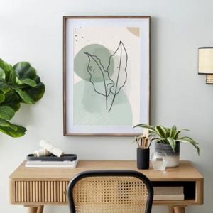 Natural and Black Photo Frame (mid-range)